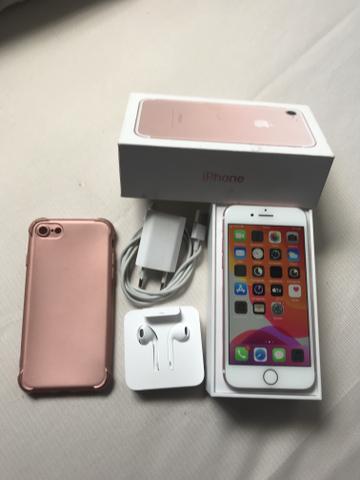 IPhone 7 32GB Rose com Caixa e Acessórios Entrego - Foto 6