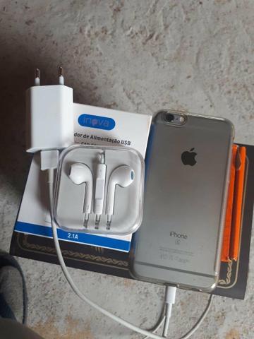 Vendo iphone 6s de 64 gb em ótimo estado sujeito a todos os teste tudo ok - Foto 2