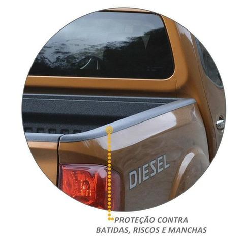 Protetor de Borda Caçamba Laterais P/ Todas as Picapes - Ranger / S-10 / Amarok