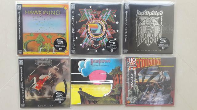Hawkwind - 19 Títulos - Preço da unidade s consulta