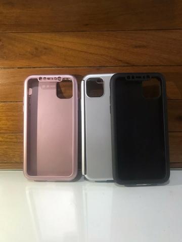 Proteção total Capa Película iphone 11, x ou xr - Foto 5