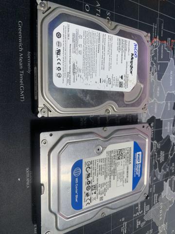2x HD 250GB Western Digital e Seagate