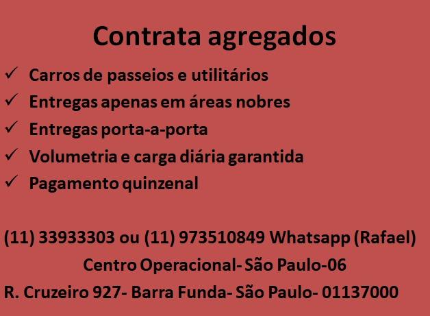 Contra-se agregados particular e utilitários