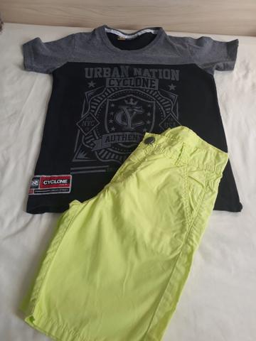 5 bermudas e 5 camisetas - Foto 4
