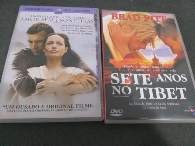 Filmes Sete anos no Tibet e Amor sem fronteiras