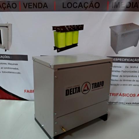 Autotransformador a seco 15kva trifásico Ip21 - 220v/380v+N (Reversível) Garantia 24 meses