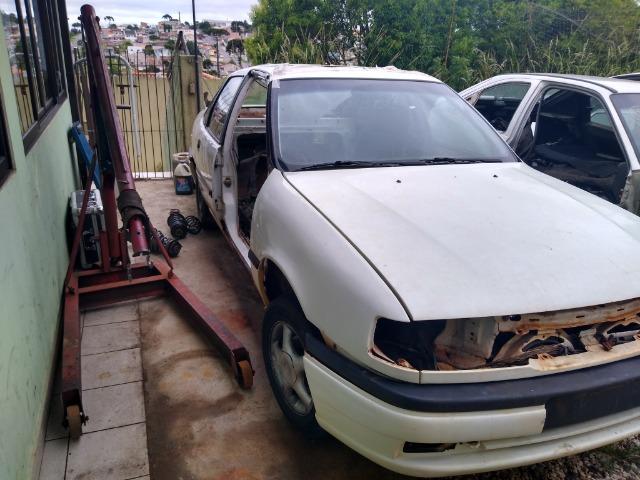 Sucata Vectra GSI - Baixado no Detran - Vendendo Inteiro do Jeito que está - Foto 4