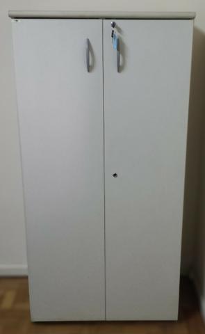 Armário Alto Para Escritório Com 2 Portas - Pasta Suspensa