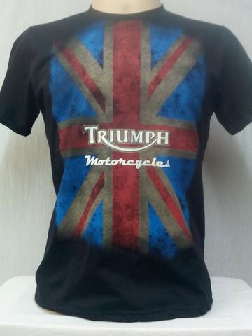 Camiseta Triumph Bandeira - Foto 3