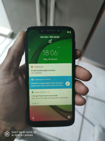 Samsung A10S e motorola g7 play - Foto 3