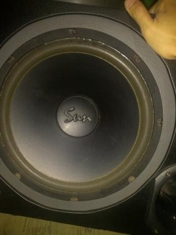 Caixa selada com Subwoofer SUN e Corneta TSR 120W rms