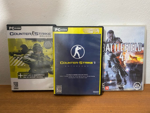 Jogo computador pc counter strike battlefield 4