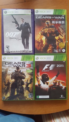 4 jogos Xbox 360