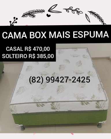CAMAS BOX E COLCHÕES BONSONO