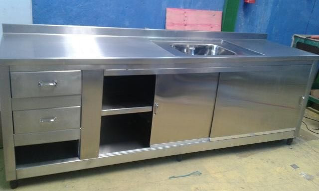 Gabinete industrial em aço inox sob medida diversos modelos - Foto 3