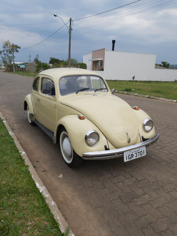 Fusca 1974 Fusca 1300 VW Bege - Foto 2