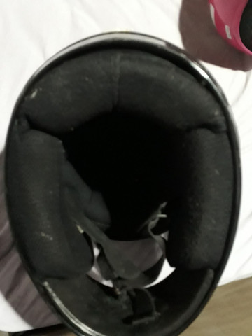 Capacete adulto preto. - Foto 2