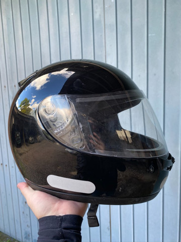 Capacete Honda HFS Essential 56 seminovo usado pouquíssimas vezes