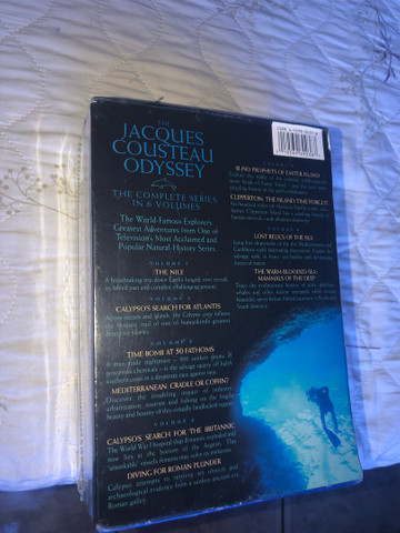 Box Dvd - A Odisséia De Jacques Cousteau (6 Dvds) - Foto 4
