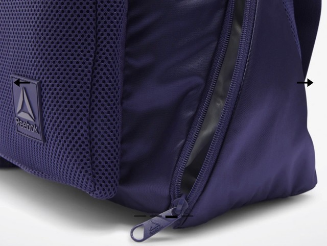 Mochila Reebok Trainning cor Lilás  - Foto 4