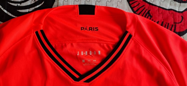 Camisa PSG 2020 III Nike Jordan Tam. GGG Original Usada - Foto 6