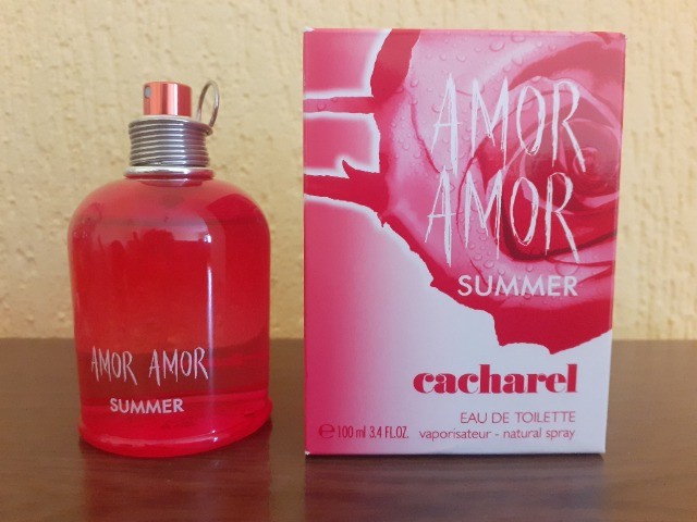 Perfume Amor Amor Summer Cacharrel 100 ML Original Acess rios