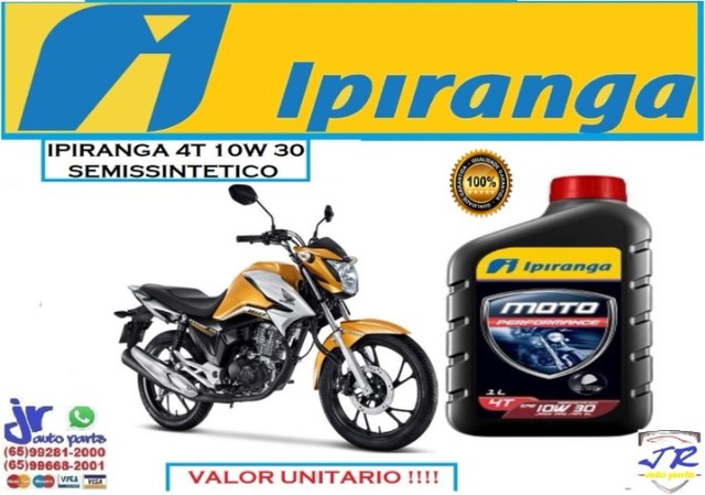 Oleo Ipiranga Moto 4T 10W30 Titan 2022