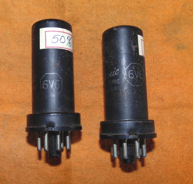 Válvula eletrônica antiga tipo 6V6. - Cód. 251 -