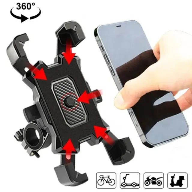 Suporte Guidão Universal Bike Motos Gps Celular Trilha