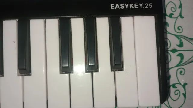 mini teclado worlde easy key.25