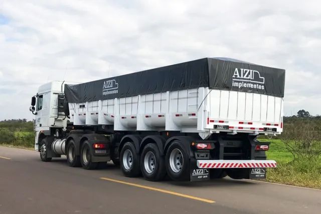 Semirreboque Basculante 3 Eixos 30m³ AIZI - Foto 3