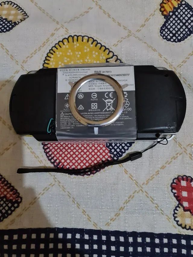 Sony Playstation Psp fat 1001 desbloqueio permanente bateria mod - Foto 6