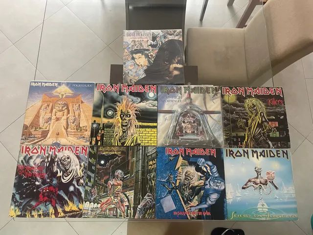 IRON MAIDEN DISCOS VINIL 