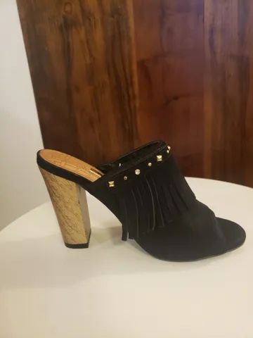 Mule Via Marte cor preta número 36.  - Foto 4