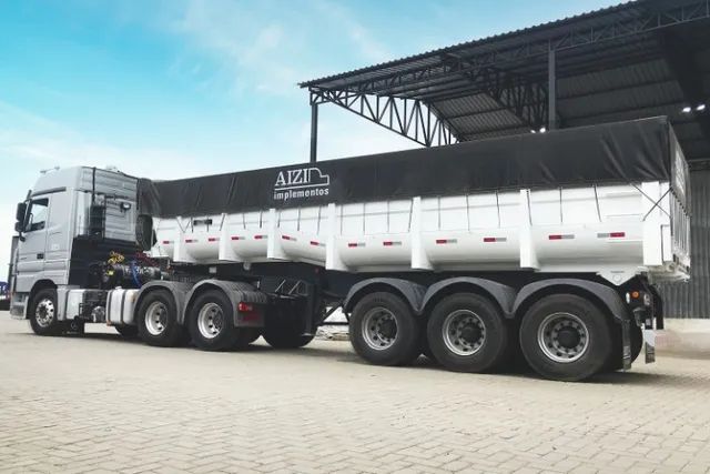 Semirreboque Basculante 3 Eixos 30m³ AIZI - Foto 8