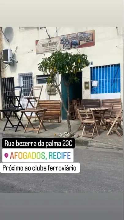 Conjuntos de mesas dobrável NOVO - Foto 2