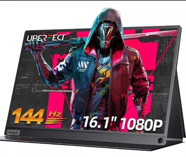 Monitor Portátil Ultra Slim Fino Uperfect Gamer 144 Hz 16,1