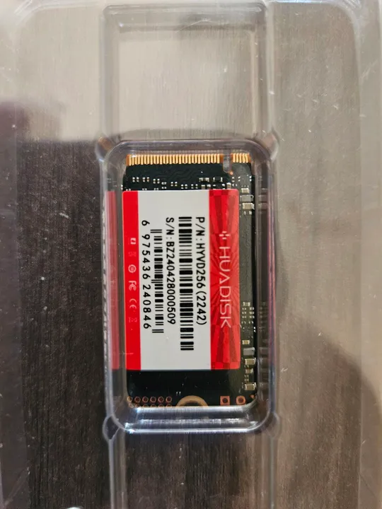 SSD WD SN5000S 512GB NVMe Gen4 2242 | Original | Novo