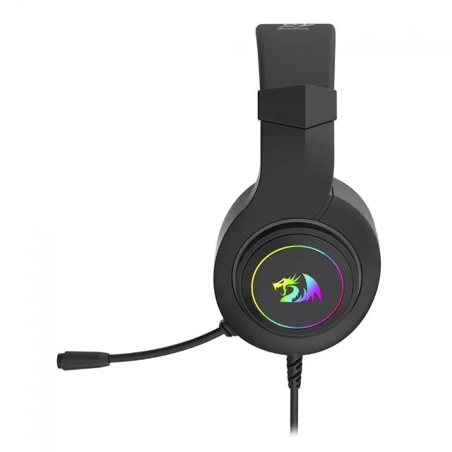 Headset Gamer Redragon Hylas USB Surround 7.1 Preto H371 Led RGB - WZetta - Foto 2