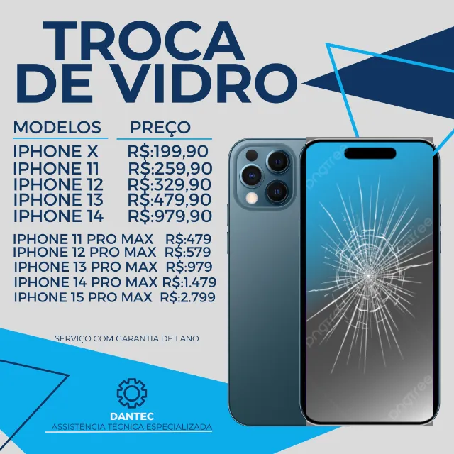 Troca de Vidro