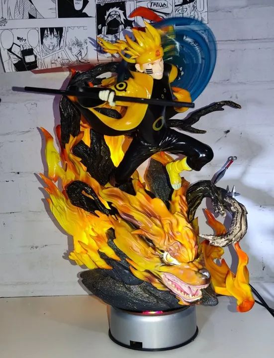 Naruto Uzumaki - Kurama Mode - Figura de Ação - Foto 2