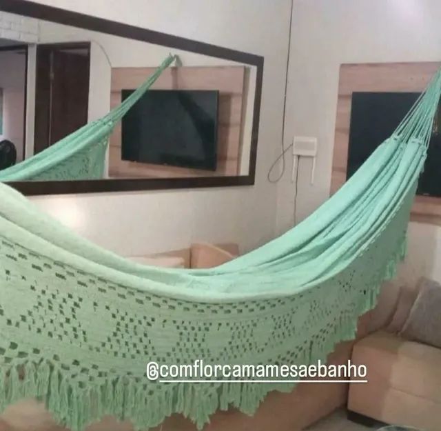 Rede De Dormir E Descanso Bdb Super Resistente - Entrega Grátis  - Foto 4