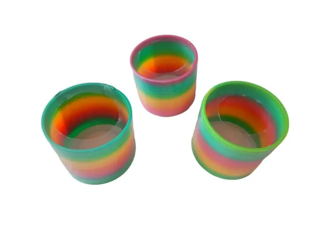 Brinquedo Mola Colorida - (anti-estresse) - Kit com 3