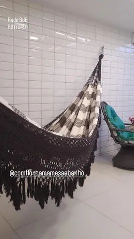 Rede De Dormir E Descanso Bdb Super Resistente - Entrega Grátis  - Foto 2