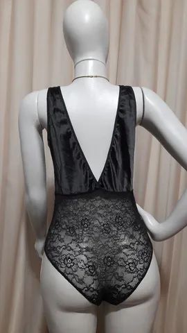 Body da LILLY<br>em Renda<br>e Elastano<br>?veste M<br> - Foto 2