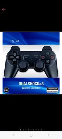 Controle de ps3 novo cuida64308649411331122