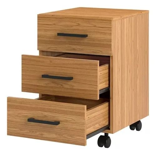 Office Drawer Unit with 3 Drawers, MDF, 39.5x43 cm, Freijo Finish, Pradel64739789982723120
