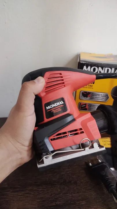 Lixadeira orbital 1/4 de lixa MONDIAL nova e lacrada - Foto 2