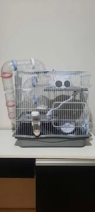 Gaiola para hamster 2 unidades perfeito estado