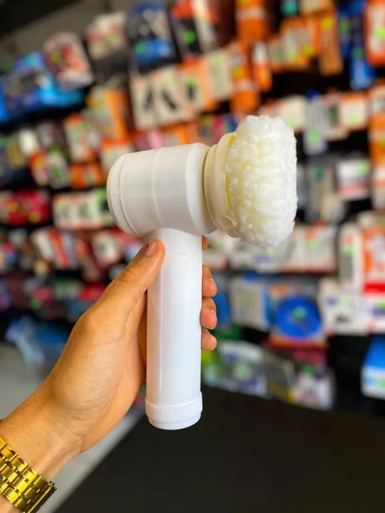 ESCOVA DE LIMPEZA ELÉTRICA MULTIFUNCIONAL  - Foto 5